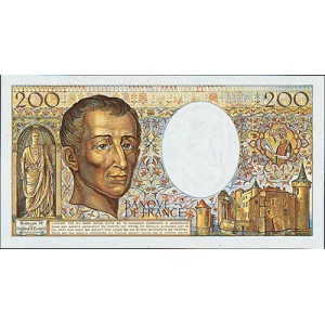 200 FRANCS - MONTESQUIEU - 1981-1994 - Etat SUP