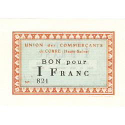 1 Franc - billet de nécessité