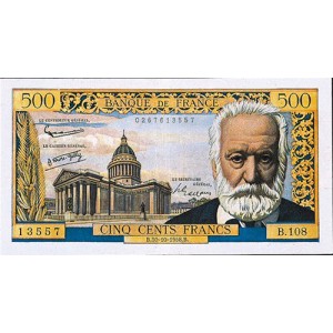 500 FRANCS - Victor Hugo - 1954-1958 - Etat SUP