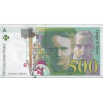500 FRANCS - MARIE CURIE - 1994-1996 - Etat SUP