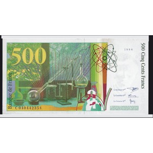 500 FRANCS - MARIE CURIE - 1994-1996 - Etat SUP