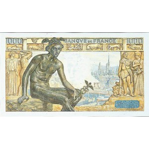 1000 FRANCS - Demeter - 1942-1943 - Etat SUP