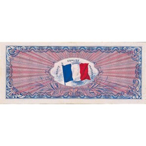 1000 FRANCS - Vert, Drapeau au Verso - 1944-1945 - Etat TTB