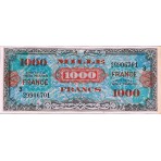 1000 FRANCS - Vert, France au verso - 1944-1945 - Etat SUP
