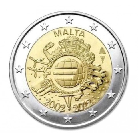 MALTE 2012 - 10 ANS DE L'EURO
