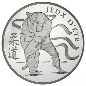JEUX D ETE JUDO - 10 EUROS ARGENT