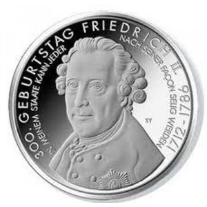 ALLEMAGNE 2012 - 10 EUROS FRIEDRICH