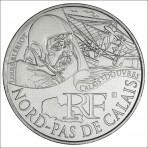 10 EUROS ARGENT  DES REGIONS 2012 - PAS DE CALAIS