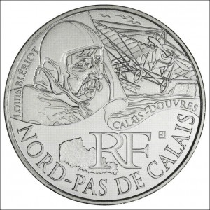 10 EUROS ARGENT  DES REGIONS 2012 - PAS DE CALAIS