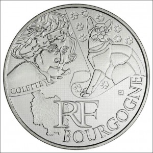 10 EUROS ARGENT  DES REGIONS 2012 - BOURGOGNE