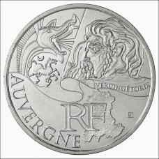 10 Euros des Régions 2012  - Auvergne