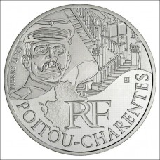 10 Euros des Régions 2012  - Poitou-Charentes