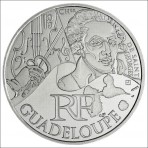 10 EUROS ARGENT  DES REGIONS 2012 - GUADELOUPE