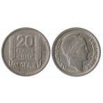 Algérie 20 Francs Turin 1956