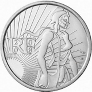 5 euros argent semeuse 2008