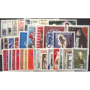 MONACO ANNEE COMPLETE NEUVE 1968