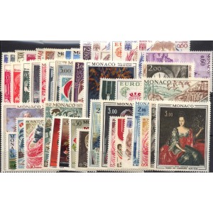MONACO ANNEE COMPLETE NEUVE 1972
