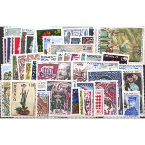 MONACO ANNEE COMPLETE NEUVE 1974