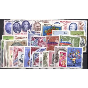 MONACO ANNEE COMPLETE NEUVE 1976