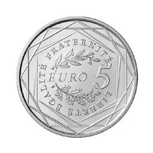 SEMEUSE 2008 - 5 EUROS ARGENT