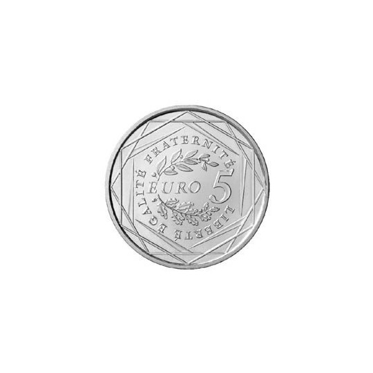 5 euros argent semeuse 2008