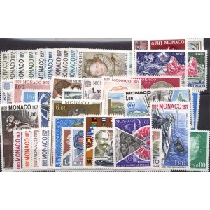 MONACO ANNEE COMPLETE NEUVE 1977