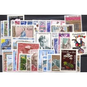MONACO ANNEE COMPLETE NEUVE 1979