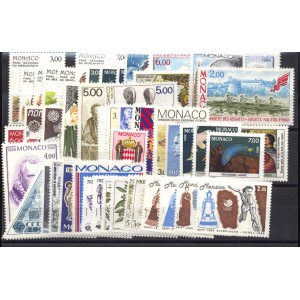 MONACO ANNEE COMPLETE NEUVE 1988