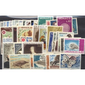 MONACO ANNEE COMPLETE NEUVE 1970