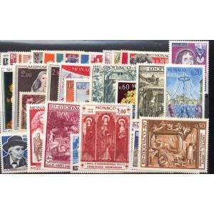 MONACO ANNEE COMPLETE NEUVE 1973