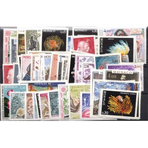 MONACO ANNEE COMPLETE NEUVE 1980