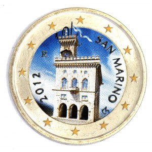 SAINT MARIN 2012 - COURANTE EN COULEUR 