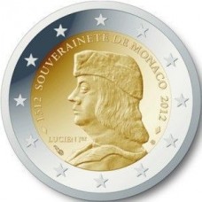 MONACO 2012 - 2 EUROS COMMEMORATIVE BE