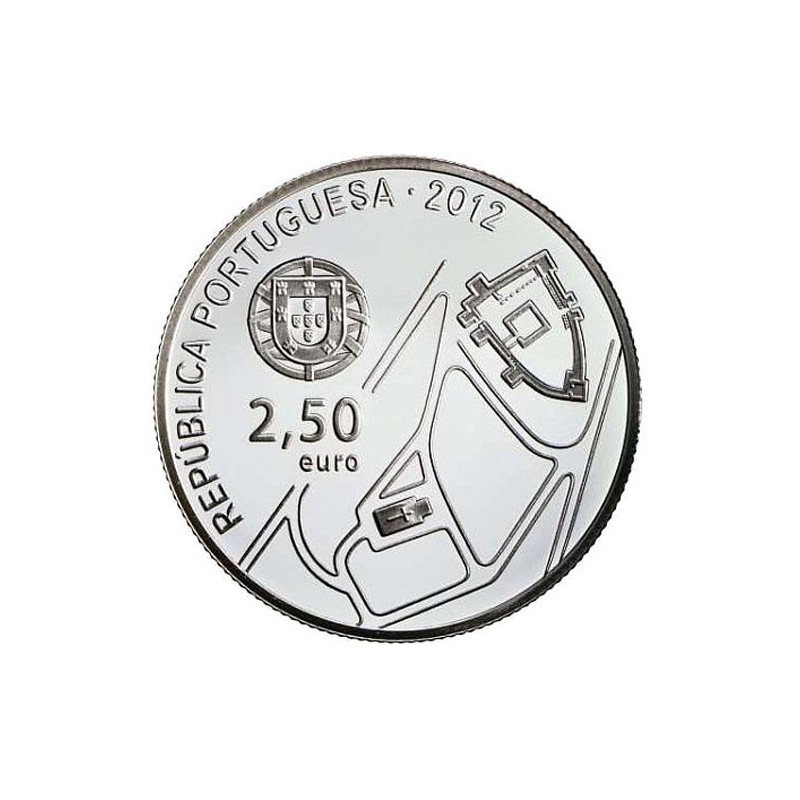 PORTUGAL 2012 - 2.50 EURO GUIMARAES