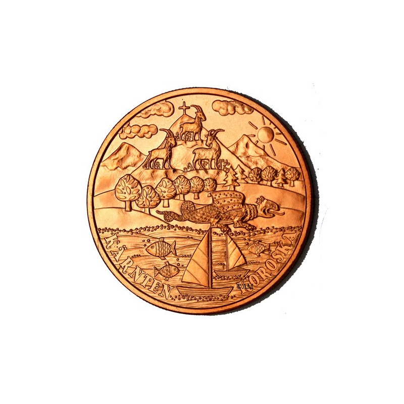 AUTRICHE 2012 - 10 euro Région Carinthie - cuivre
