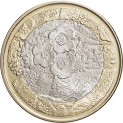 FINLANDE 2012 - 5 Euro Flore série 'Nature du Nord'