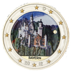 ALLEMAGNE 2012 - 2 EURO COMMEMORATIVE EN COULEUR