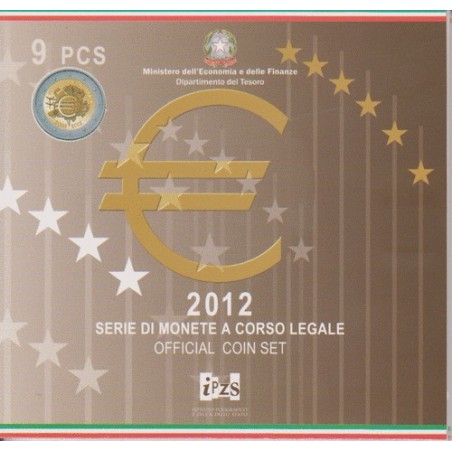 ITALIE 2012 - COFFRET BU