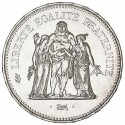 50 FRANCS HERCULE EN ARGENT 50 FRANCS HERCULE EN ARGENT