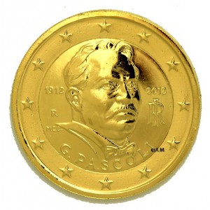 ITALIE 2012-  DOREE OR FIN 24 CARATS