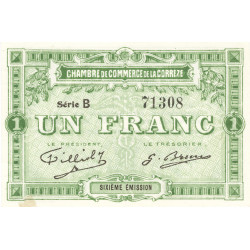 1 Franc - billet de nécessité