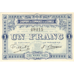 1 Franc - billet de nécessité