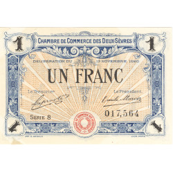 1 Franc - billet de nécessité