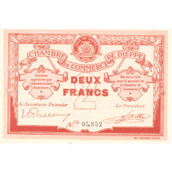 2 Franc - billet de nécessité