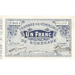 1 Franc - billet de nécessité