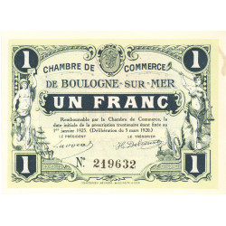 1 Franc - billet de nécessité