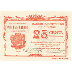 0.25 Franc - billet de...