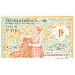 1 Franc - billet de nécessité