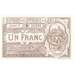 1 Franc - billet de nécessité
