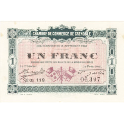 1 Franc - billet de nécessité